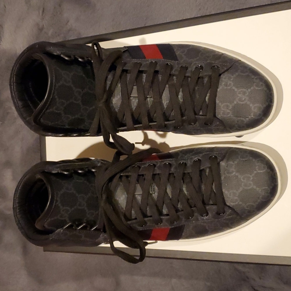 mens gucci sneakers on sale